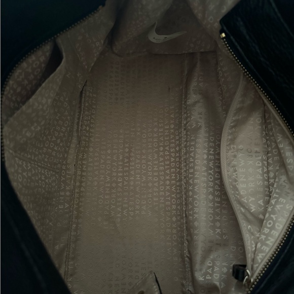 🎉FINAL PRICE🎉 Authentic Kate Spade Leather Handbag - Black - Picture 6 of 8